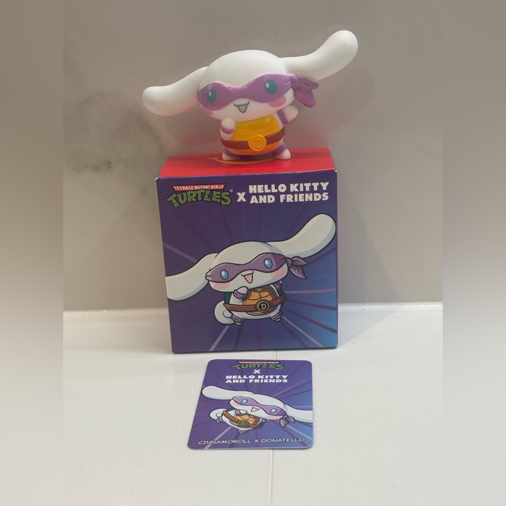 Hello Kitty x TMNT | Cinnamoroll x Donatello McDonald’s Limited Edition Toy